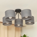 Pintakiinnitteinen kattovalaisin ALBA 5xE27/15W/230V harmaa