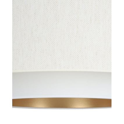 Pintakiinnitteinen kattovalaisin NATIA 1xE27/60W/230V, halkaisija 45 cm, valkoinen