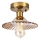 Pintakiinnitteinen kattovalaisin TRISH 1xE27/15W/230V kultainen/savunbeige