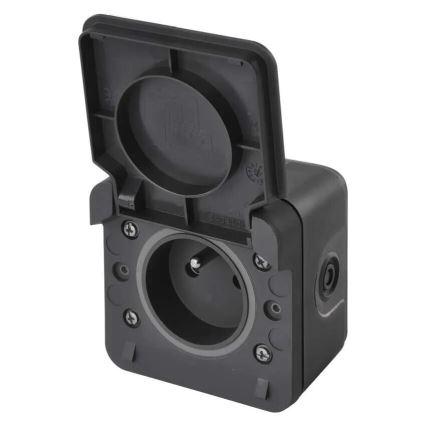 Pistorasia kosteaan ympäristöön IP55