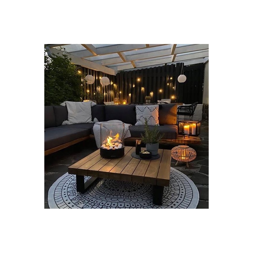 Planika - BIO-takka 36,3x25,1 cm 2,5 kW musta