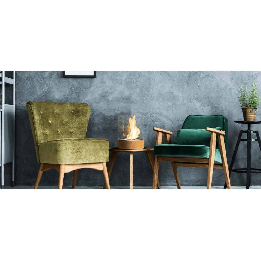 Planika - BIO-takka 36,3x25,1 cm 2,5 kW beige