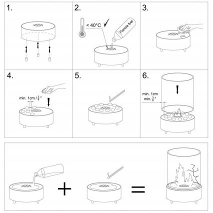 Planika - BIO-takka 36,3x25,1 cm 2,5 kW beige