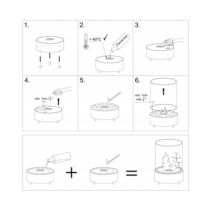 Planika - BIO-takka 36,3x25,1 cm 2,5 kW beige