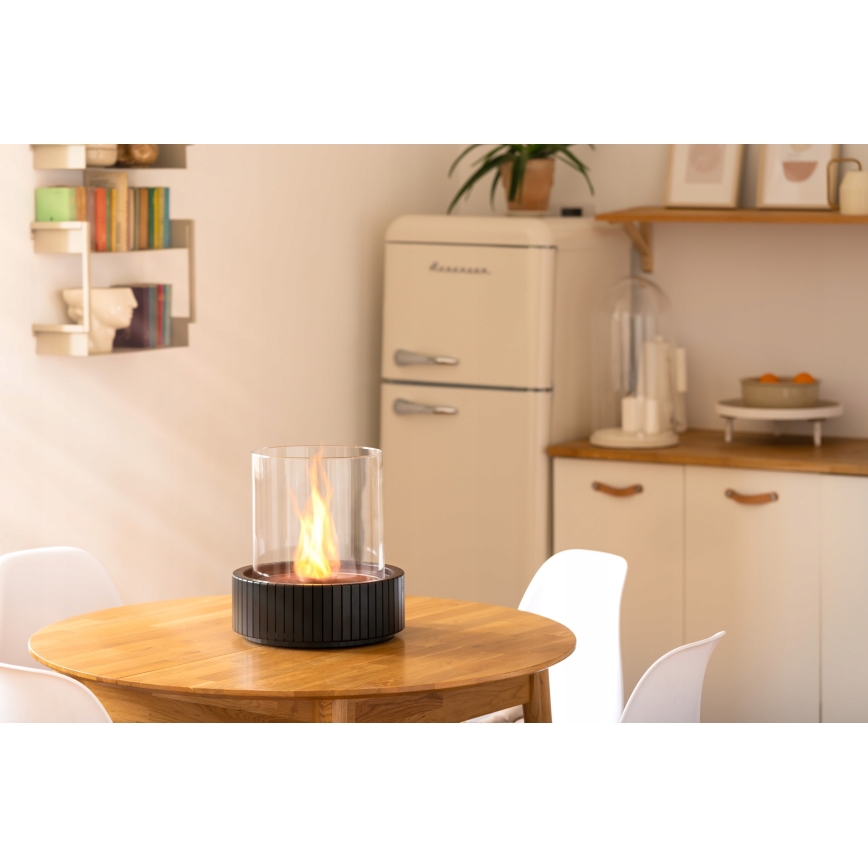 Planika - BIO takka 35,3x25,1 cm 2,5kW musta