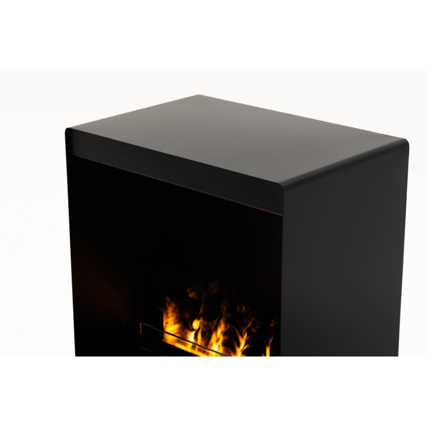 Planika - Höyrytakka kaukosäätimellä 83x48 cm 125W/230V musta