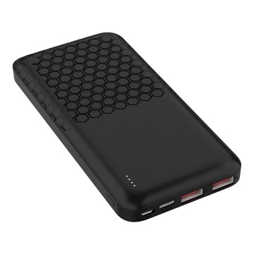Power Bank Power Delivery 10000 mAh/22,5W/3,7V musta