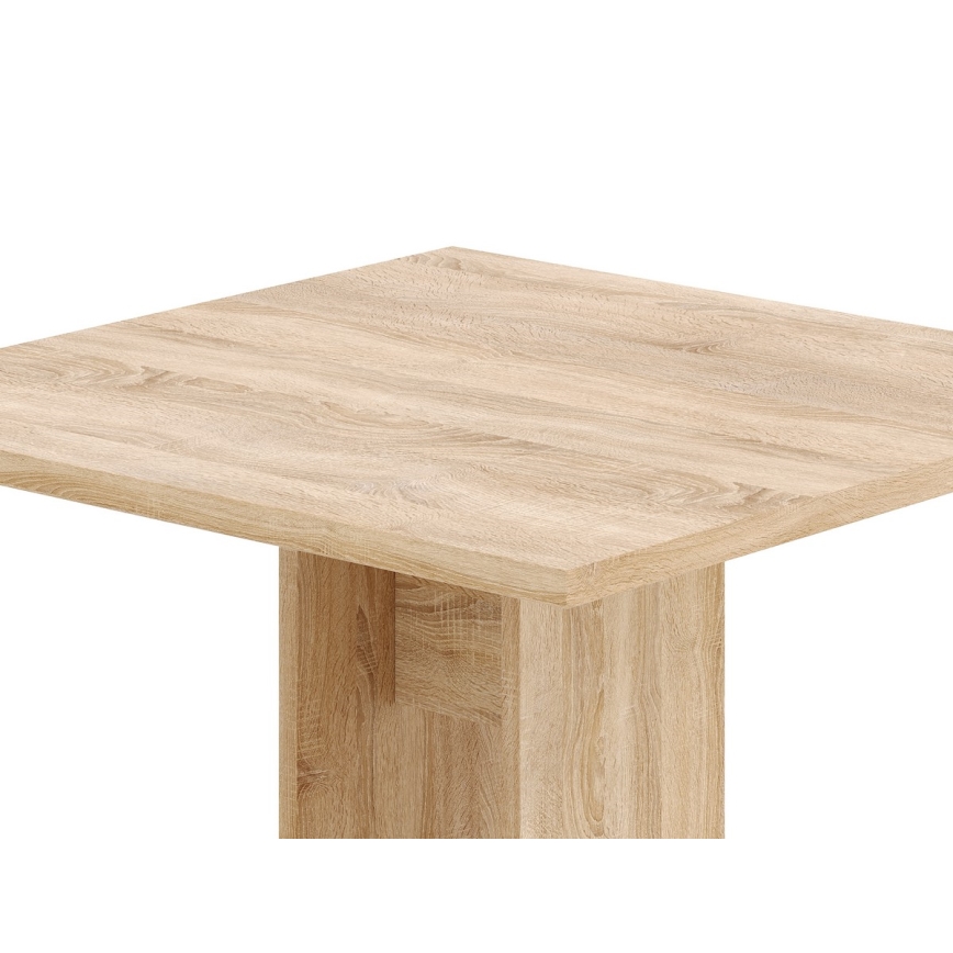 Pöytä STRAPO 68x68 cm sonoma‑tammi