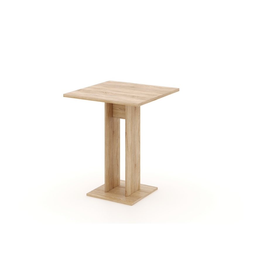 Pöytä STRAPO 68x68 cm sonoma‑tammi