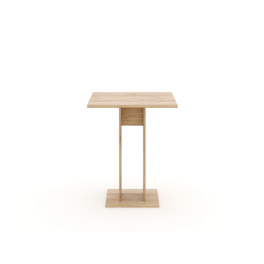 Pöytä STRAPO 68x68 cm sonoma‑tammi