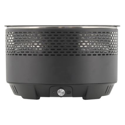 Pöytähiiligrilli 4xAA/USB musta