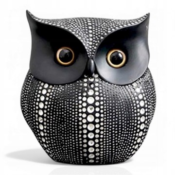 Pöytäkoriste 15 cm musta