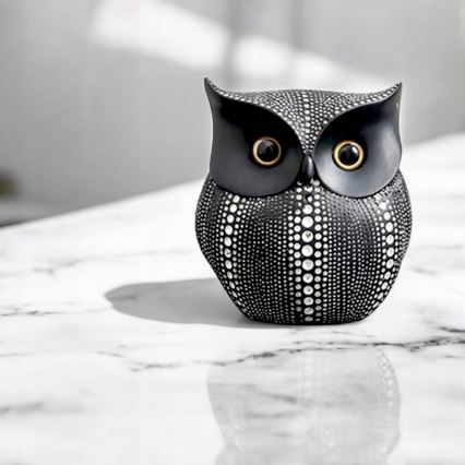 Pöytäkoriste 15 cm musta