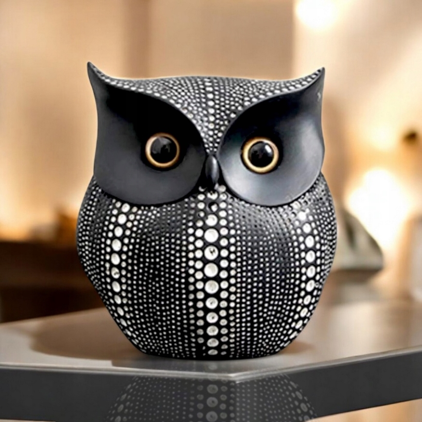 Pöytäkoriste 15 cm musta