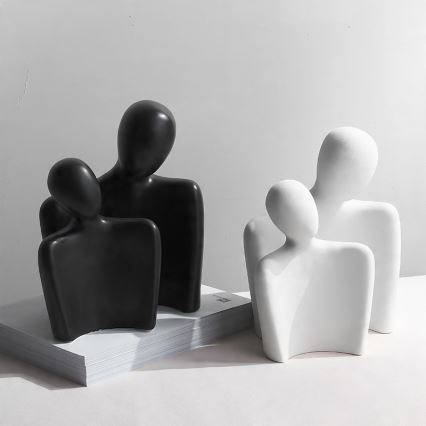 Pöytäkoriste 20x5,5x14,5 cm musta