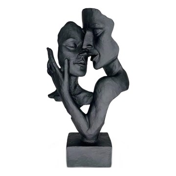 Pöytäkoriste 29x9x17 cm hartsi/musta