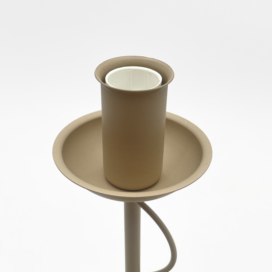 Pöytälamppu ANTON 1xE14/60W/230V beige