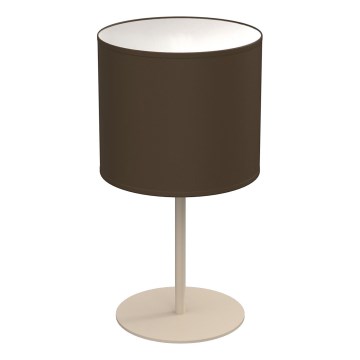 Pöytälamppu ARDEN 1xE27/15W/230V beige/ruskea