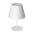 Pöytälamppu ARDEN 1xE27/60W/230V d. 20 cm valkoinen