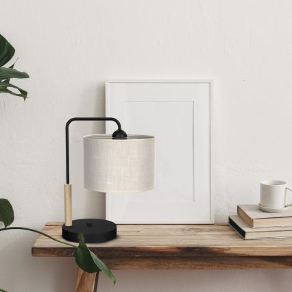 Pöytälamppu ATLANTA 1xE27/60W/230V