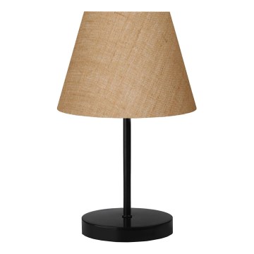 Pöytälamppu AYD 1xE27/40W/230V ruskea/musta
