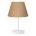 Pöytälamppu AYD 1xE27/40W/230V ruskea/valkoinen