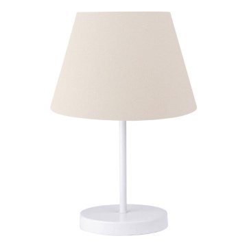 Pöytälamppu AYD 1xE27/40W/230V valkoinen