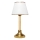 Pöytälamppu AYD 1xE27/40W/230V valkoinen/kultainen