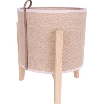 Pöytälamppu CASIOPEA 1xE27/40W/230V 30 cm tammi