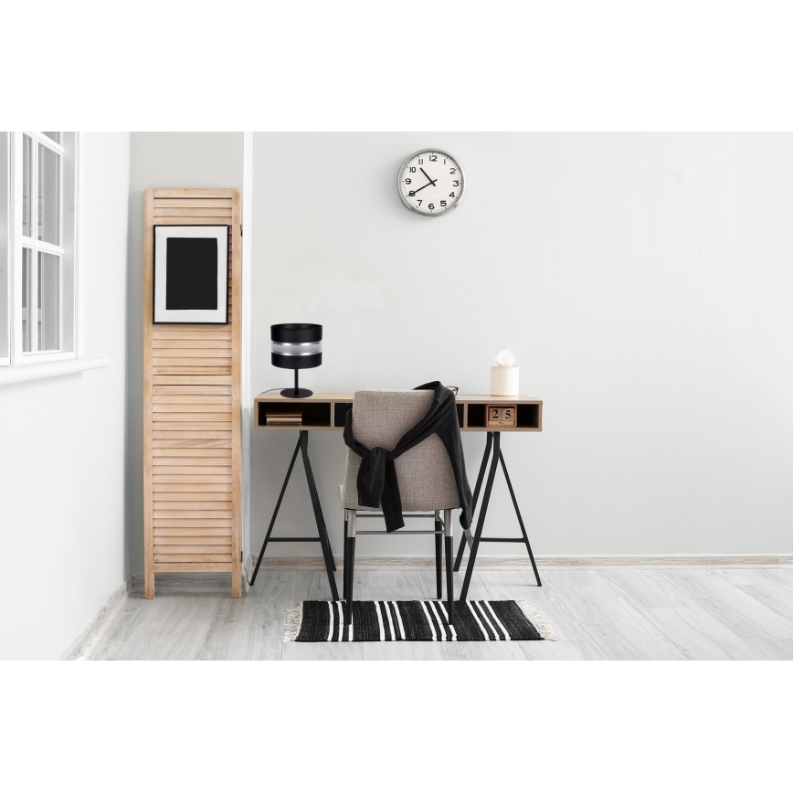 Pöytälamppu CORAL 1xE27/60W/230V musta