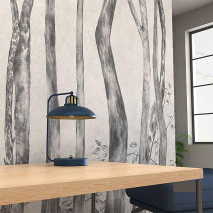 Pöytälamppu FELIX 1xE27/60W/230V sininen