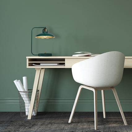 Pöytälamppu FELIX 1xE27/60W/230V vihreä