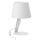 Pöytälamppu GRACIA 1xE27/60W/230V valkoinen