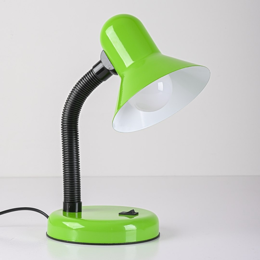 Pöytälamppu MENTOR 1xE27/15W/230V vihreä