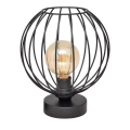 Pöytälamppu MERCURE 1xE27/15W/230V musta