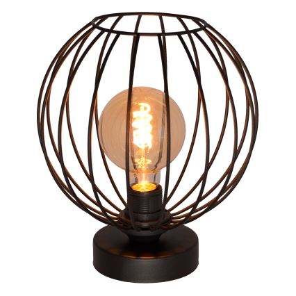 Pöytälamppu MERCURE 1xE27/15W/230V musta