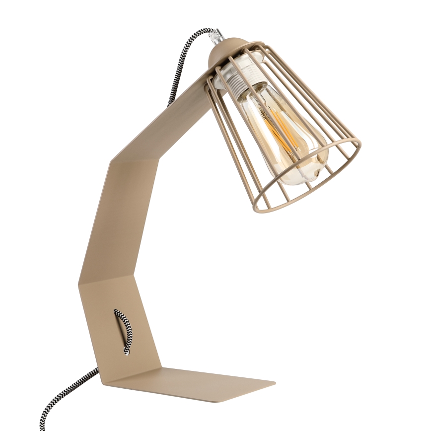 Pöytälamppu NANDO 1xE27/15W/230V, beige
