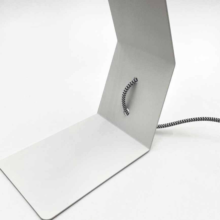 Pöytälamppu NANDO 1xE27/15W/230V valkoinen