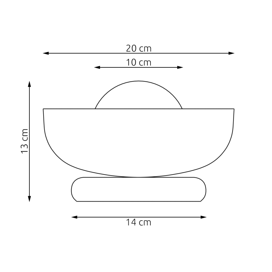 Pöytälamppu OZZY 1xG9/8W/230V harmaa