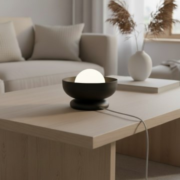 Pöytälamppu OZZY 1xG9/8W/230V musta