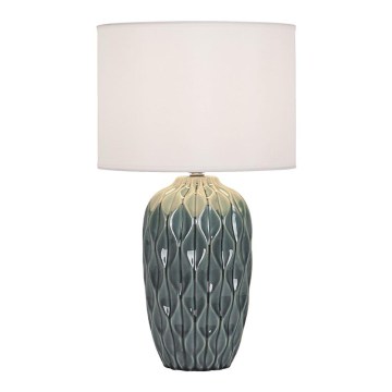 Pöytälamppu PINEAPLE 1xE27/40W/230V valkoinen/vihreä