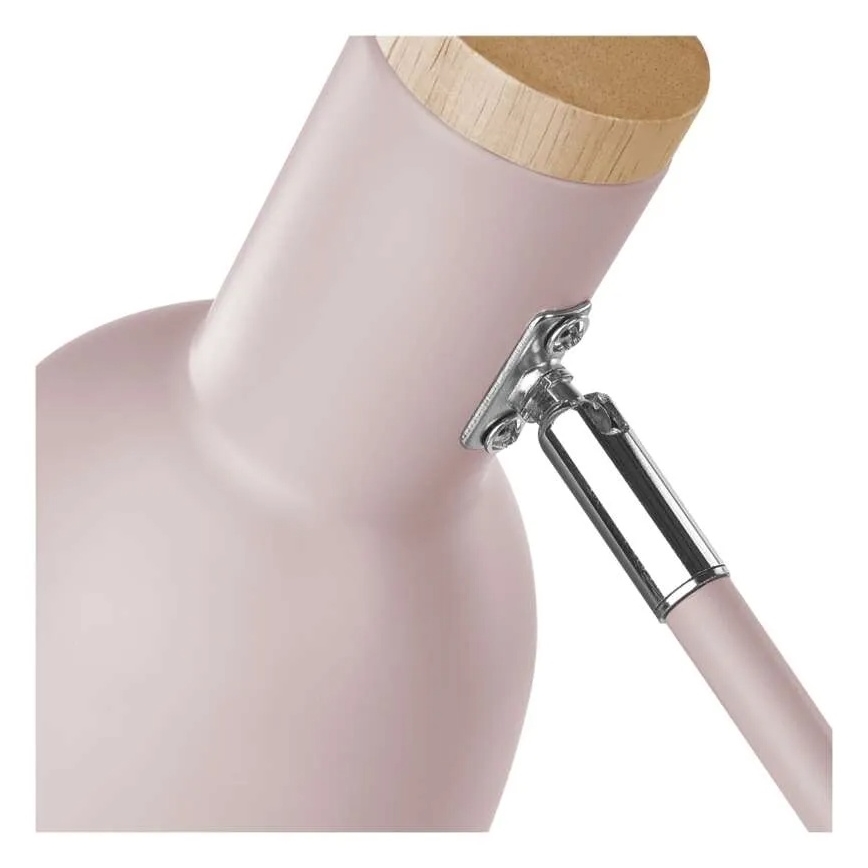 Pöytälamppu POPPY 1xE27/25W/230V vaaleanpunainen