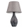 Pöytälamppu RAMZES 1xE27/40W/230V, harmaa