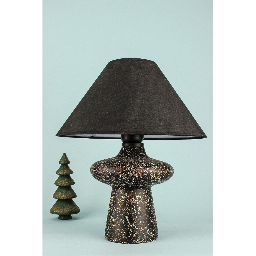 Pöytälamppu RAMZES 1xE27/40W/230V musta