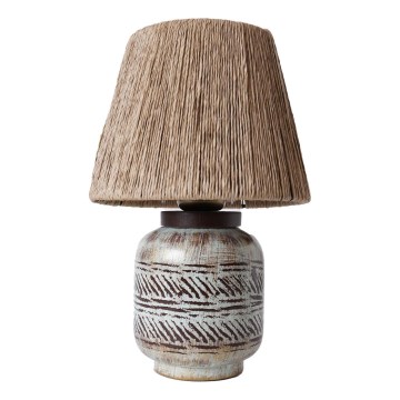 Pöytälamppu RAMZES 1xE27/40W/230V ruskea