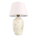 Pöytälamppu RAMZES 1xE27/40W/230V valkoinen/kerma