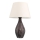 Pöytälamppu RAMZES 1xE27/40W/230V valkoinen/ruskea