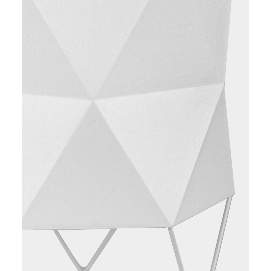 Pöytälamppu SIRO 1xE27/15W/230V valkoinen/hopea