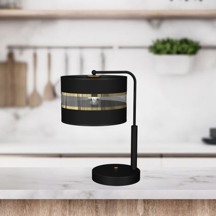 Pöytälamppu ULTIMO 1xE27/60W/230V musta