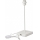 Pöytälamppu USB-portilla 1xE27/15W/230V valkoinen